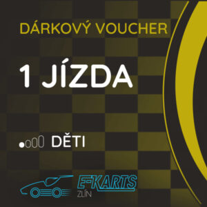 VOUCHER NA 1 JÍZDU PRO DÍTĚ