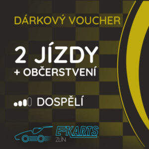 VOUCHER NA 2 JÍZDY pro JEZDCE nad 15 let + limonáda/snack dle výběru