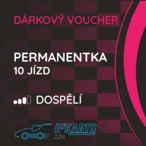 PERMANENTKA PRO OSOBU STARŠÍ 15 LET 10 jízd